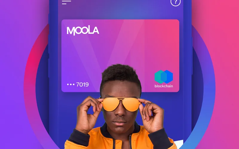 Moola banking app project preview